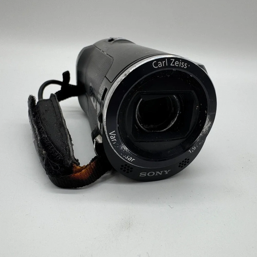 Sony Handycam HDR-CX230 HD Camcorder‎ Black Carl Zeiss 32x Zoom FOR PARTS